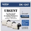 Brother 4.07 in. x 6.4 in. Die-Cut Shipping Labels - White (3-Rolls/Pack)