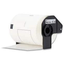 Brother 4.07 in. x 6.4 in. Die-Cut Shipping Labels - White (3-Rolls/Pack)