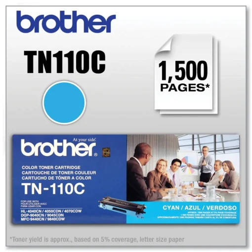 Brother 1500 Page-Yield Toner - Cyan