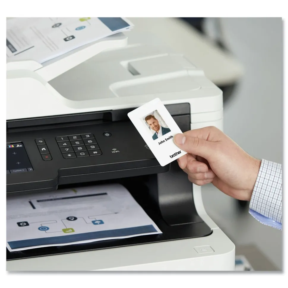 Brother Business Color Laser All-in-One Printer with Duplex Print, Scan, Copy and Wireless Networking