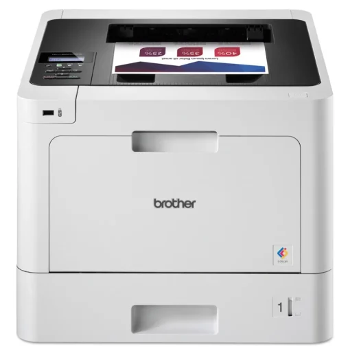 Brother Business Color Laser Printer with Duplex Printing and Wireless Networking