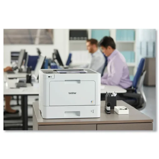 Brother Business Color Laser Printer with Duplex Printing and Wireless Networking