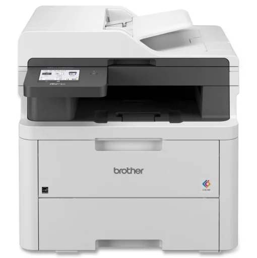 Brother Copy/Fax/Print/Scan Wireless Digital Color All-in-One Printer - White