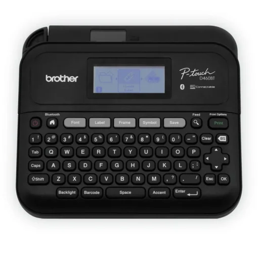 Brother P-Touch P-Touch 7.4 in. x 7 in. x 2.8 in. 30 mm/s Print Speed Business Expert Connected Label Maker with 2 Roll Sample Tape