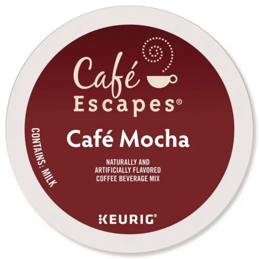 Cafe Escapes 5000330123 K-Cups - Mocha (96/Carton)