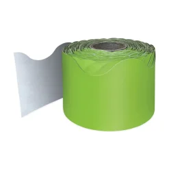 Carson-Dellosa 2.25 in. x 65 ft. Rolled Scalloped Borders - Lime