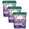 Cascade Platinum Plus 28.4 oz. Tub ActionPacs Dishwasher Detergent Pods - Fresh Scent (3/Carton)
