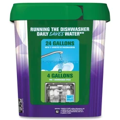 Cascade Platinum Plus 28.4 oz. Tub ActionPacs Dishwasher Detergent Pods - Fresh Scent (3/Carton)