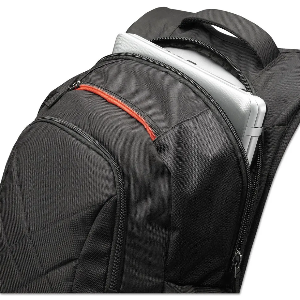 Case Logic 9.5 in. x 14 in. x 16.75 in. Polyester Laptop Backpack for 16 in. Laptops - Black