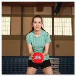 Champion Sports 6 in. Diameter Rhino Skin Dodge Ball Set - Assorted (6/Set)