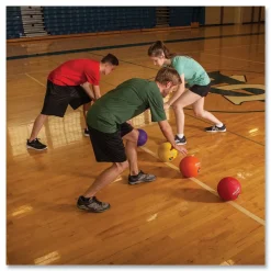 Champion Sports 8.5 in. Diameter Playground Ball Set - Assorted (6/Set)