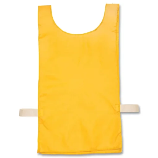 Champion Sports Heavyweight Nylon Pinnies - One Size, Gold (1 Dozen)