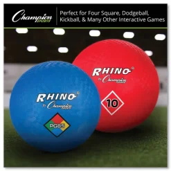 Champion Sports Multi-Size Playground Ball Set - Multi-Color (14/Set)