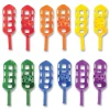 Champion Sports Plastic Scoop Ball Set - Assorted Colors (6/Set)