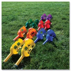 Champion Sports Plastic Scoop Ball Set - Assorted Colors (6/Set)