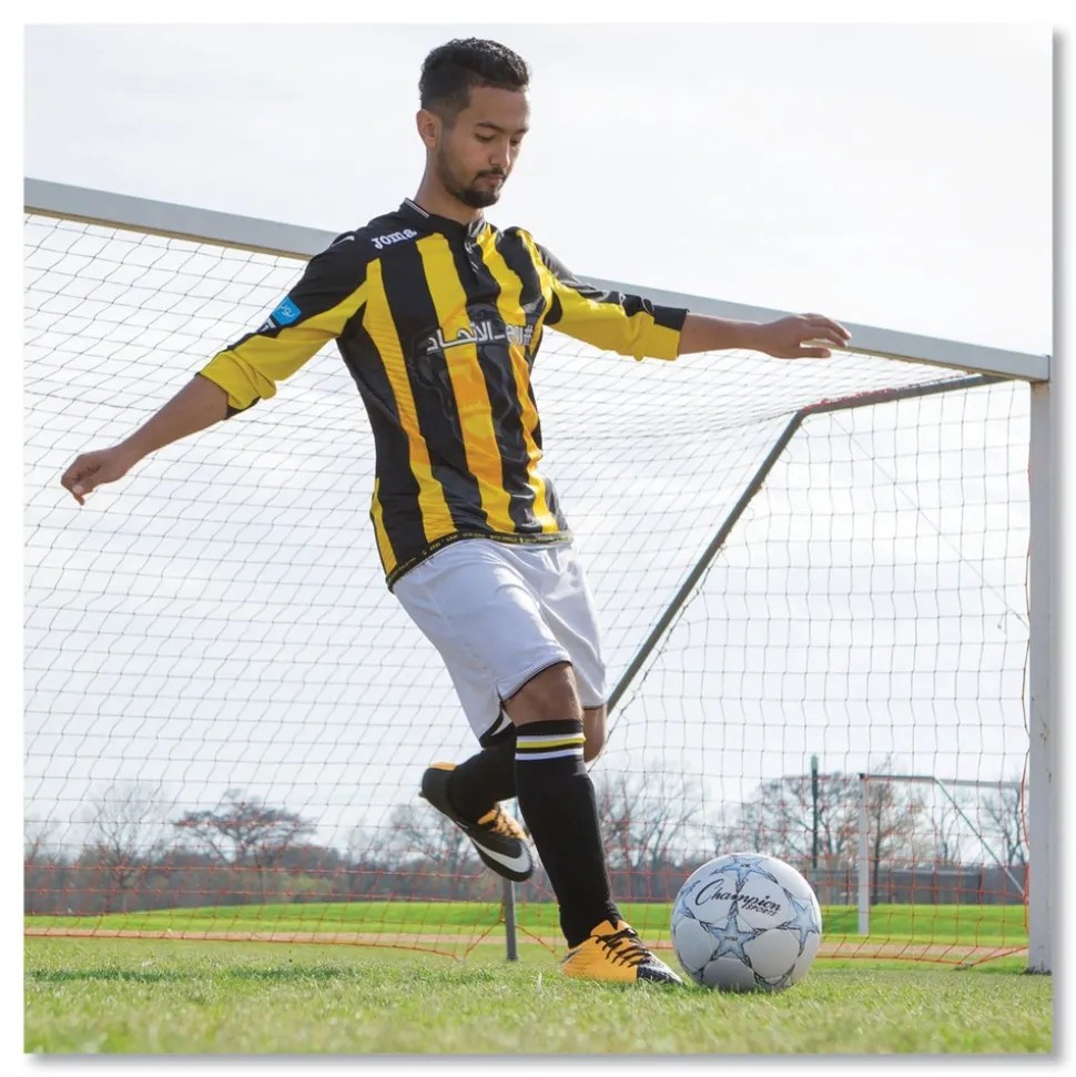 Champion Sports VIPER 8.5 in. to 9 in. Diameter No. 5. Size Soccer Ball - White