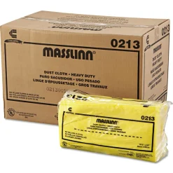 Chix 24 in. x 16 in. Masslinn Dust Cloths - Yellow (50/Pack, 8 Packs/Carton)