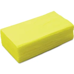 Chix 24 in. x 24 in. 1-Ply Masslinn Dust Cloths - Yellow (150/Carton)