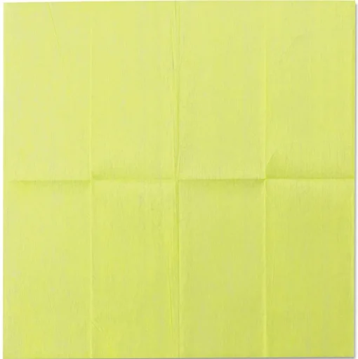 Chix 24 in. x 24 in. 1-Ply Masslinn Dust Cloths - Yellow (150/Carton)