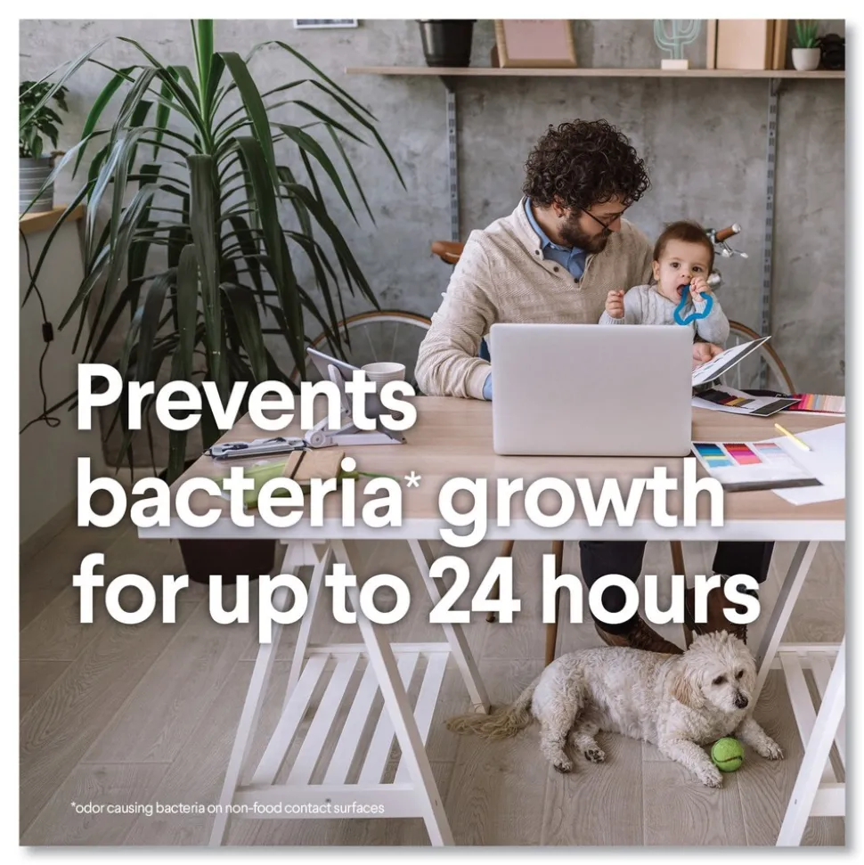 Clorox 7 in. x 8 in. 1-Ply Disinfecting Wipes - Crisp Lemon, White (35/Canister)