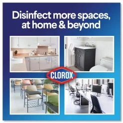 Clorox 7 in. x 8 in. 1-Ply Disinfecting Wipes - Fresh Scent/Citrus Blend, White (35/Canister, 3 Canisters/Pack)