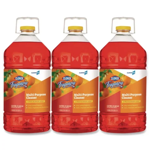 Clorox 175 oz. Bottle CloroxPro Fraganzia Multi-Purpose Cleaner - Citrus Blossom Scent (3/Carton)