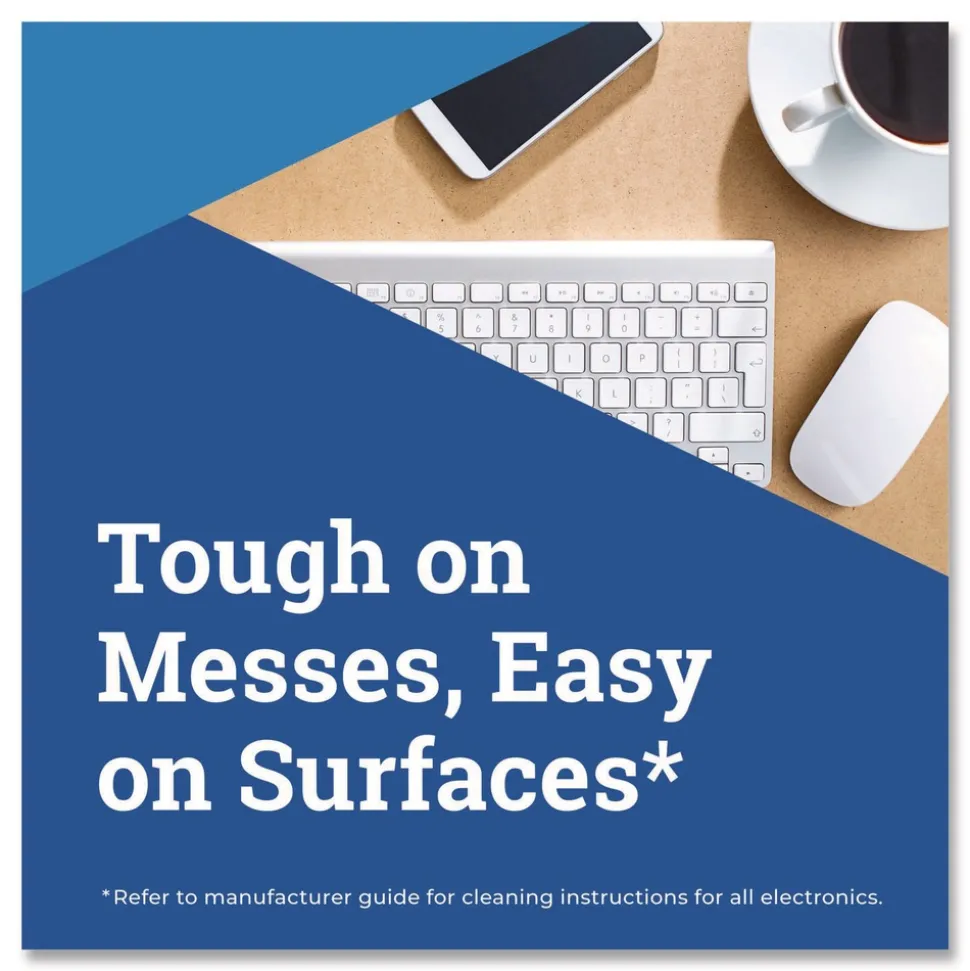 Clorox 1 Ply 7 in. x 8 in. Fresh Scent Disinfecting Wipes - White (1/Carton)