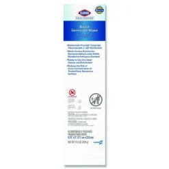 Clorox Healthcare 6.75 in. x 9 in. 1-Ply Individual Bleach Germicidal Wipes - Unscented White (6/Carton)