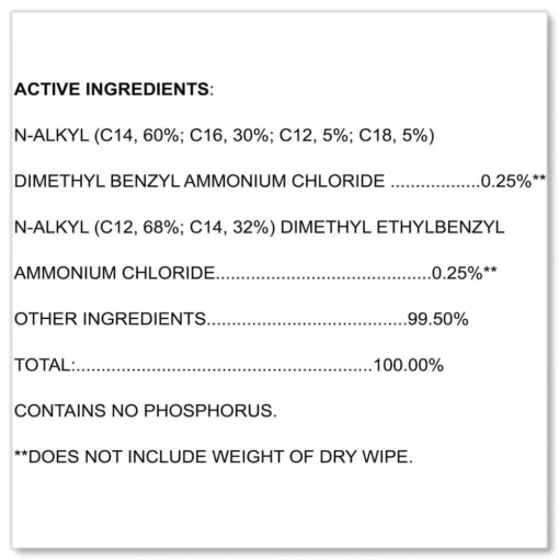 Clorox Healthcare 6.75 in. x 8 in. 1-Ply VersaSure Cleaner Disinfectant Wipes - Fragranced White (6/Carton)