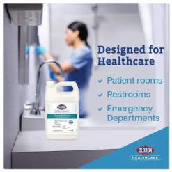 Clorox Healthcare Spore Defense 1-Gallon Refill Bottle Open System Cleaner Disinfectant (4/Carton)