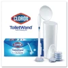 Clorox ToiletWand Disposable Toilet Cleaning System with Handle/Caddy/Refills - White (6/Carton)