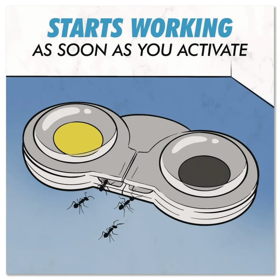 Combat 23400 07172 Max 2-in-1 Ant Bait (8/Carton)