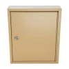 CONTROLTEK 10.63 in. x 3 in. x 12.13 in. 60-Key Metal Lockable Key Cabinet - Sand