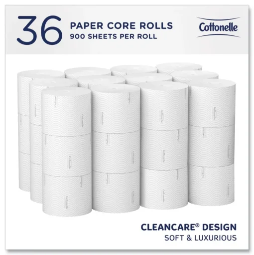 Cottonelle 53862 CleanCare 2-Ply Septic Safe Bathroom Tissue - White (36/Carton)