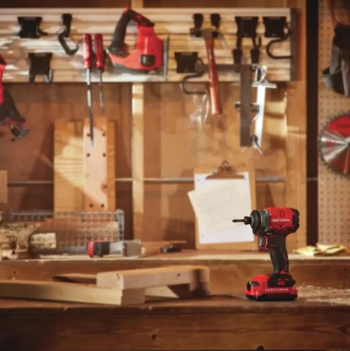 Craftsman V20 Brushless Lithium-Ion Cordless Compact Drill Driver and Impact Driver Combo Kit (1.5 Ah)