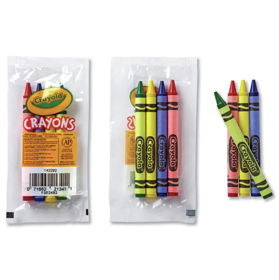 Crayola Classic Color Cello Pack Party Favor Crayons (360/Carton)