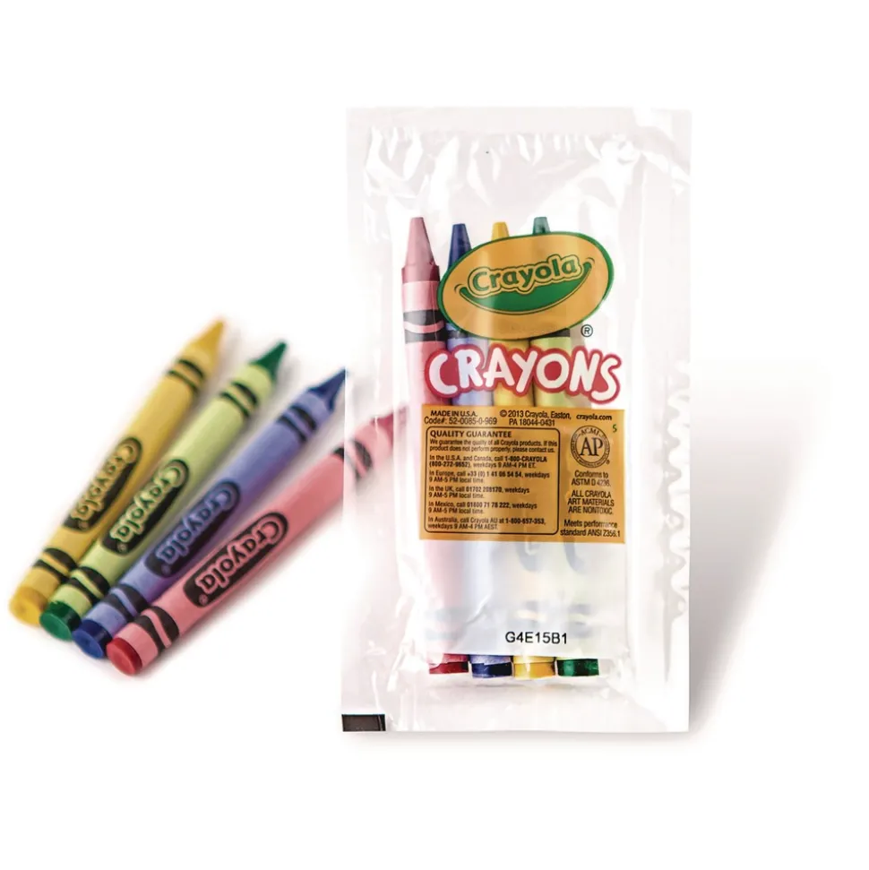 Crayola Classic Color Cello Pack Party Favor Crayons (360/Carton)