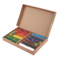 Crayola Color Pencil Classpack Set with Sharpeners - Assorted Lead and Barrel Colors (240/Pack)