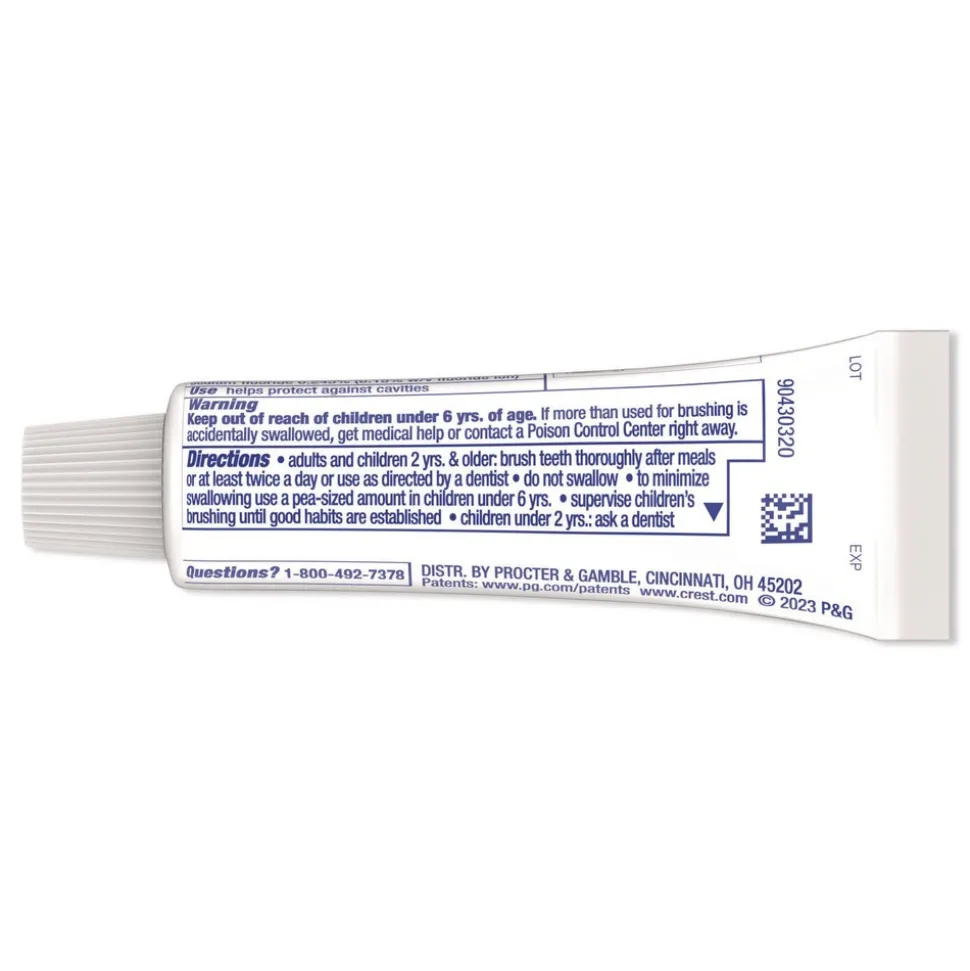 Crest 0.85 oz Personal Size Cavity Protection Toothpaste (240/Carton)