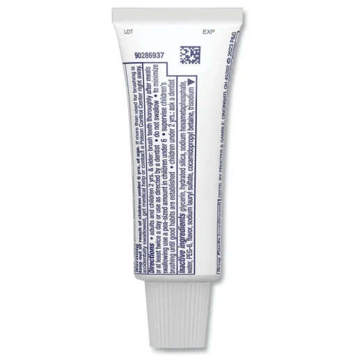 Crest 0.85 oz. Tube 3D White Brilliance Advanced Whitening and Stain Protection Toothpaste (72/Carton)