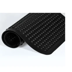 Crown 24 in. x 26 in. Yoga-Flex Anti-Fatigue Mat - Black