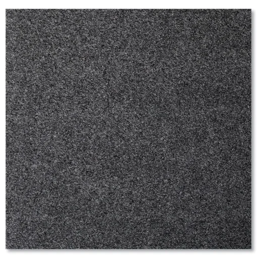 Crown EcoStep 36 in. x 48 in. Rectangular Wiper Mat - Charcoal