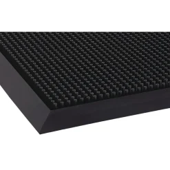 Crown Mat-A-Dor 24 in. x 32 in. Rubber Entrance/Scraper Mat - Black