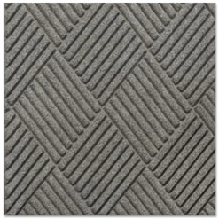 Crown Super-Soaker 36 x 120 Polypropylene Diamond Mat - Slate