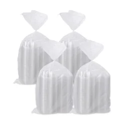 Dart CTR12BD 5.5 in. x 2.6 in. 12 oz. Tamper-Resistant/Evident Dome Lid Bowls - Clear (240/Carton)