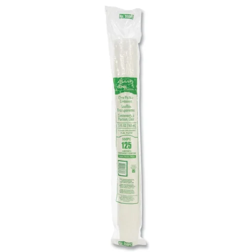 Dart 550PC 5.5 oz. Conex Complements Portion/Medicine Cups - Translucent (2500/Carton)