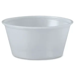 Dart P325N 3.25 oz. Polystyrene Portion Cups - Translucent (2500/Carton)