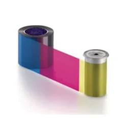 Datacard Entrust Full Color 2-Sided Ribbon Kit - Black/Cyan/Magenta/Yellow/Topcoat Protective Layer