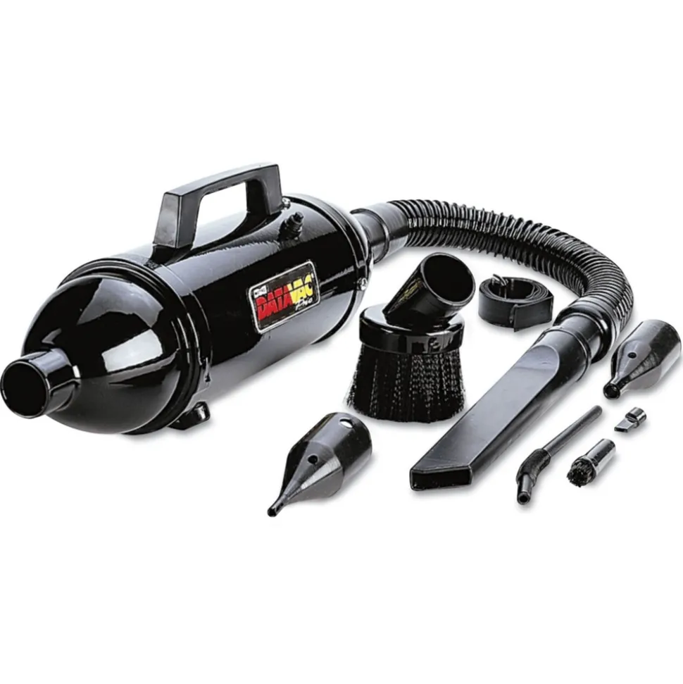 DataVac 0.5 HP Corded Handheld Steel Vacuum/Blower - Black