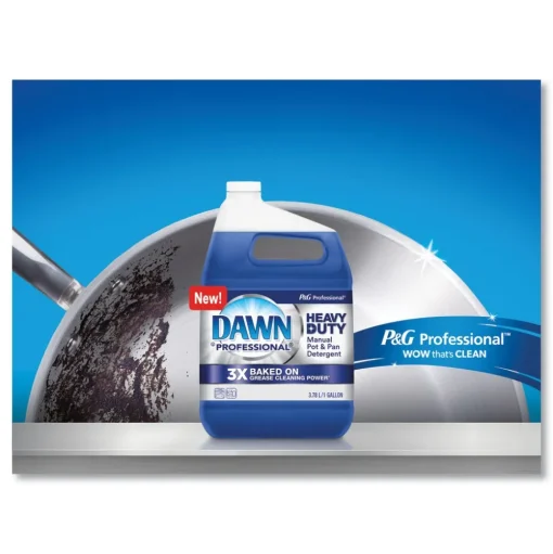 Dawn Professional 80730279 1 gal. Heavy-Duty Manual Pot/Pan Dish Detergent - Original Scent (2/Carton)